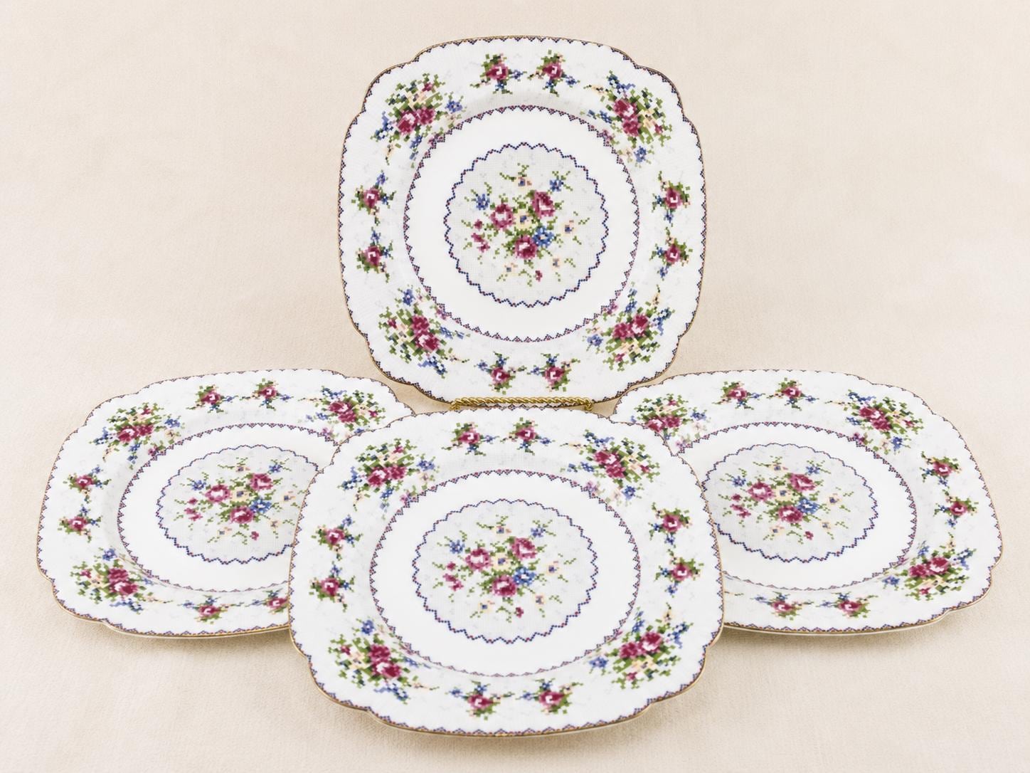 Royal Albert Petit Point Plates