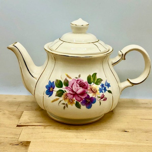 Pink Sadler Teapot Etsy