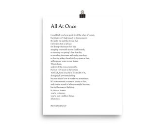 All At Once - White