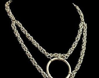 Kettenhemd mit Ringdetail