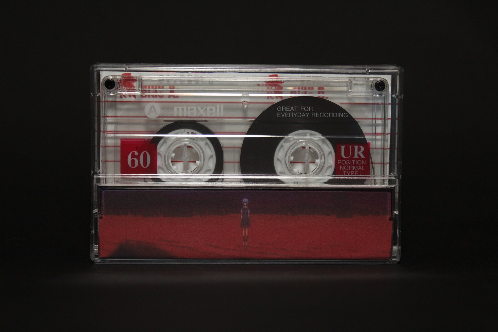 End of Evangelion Custom Cassette Jcard and Case CASSETTE NOT INCLUDED