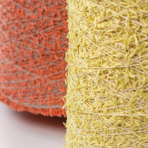 Fancy Kurk bomullsgarn: Japansk tweedstil, skrymmande vikt