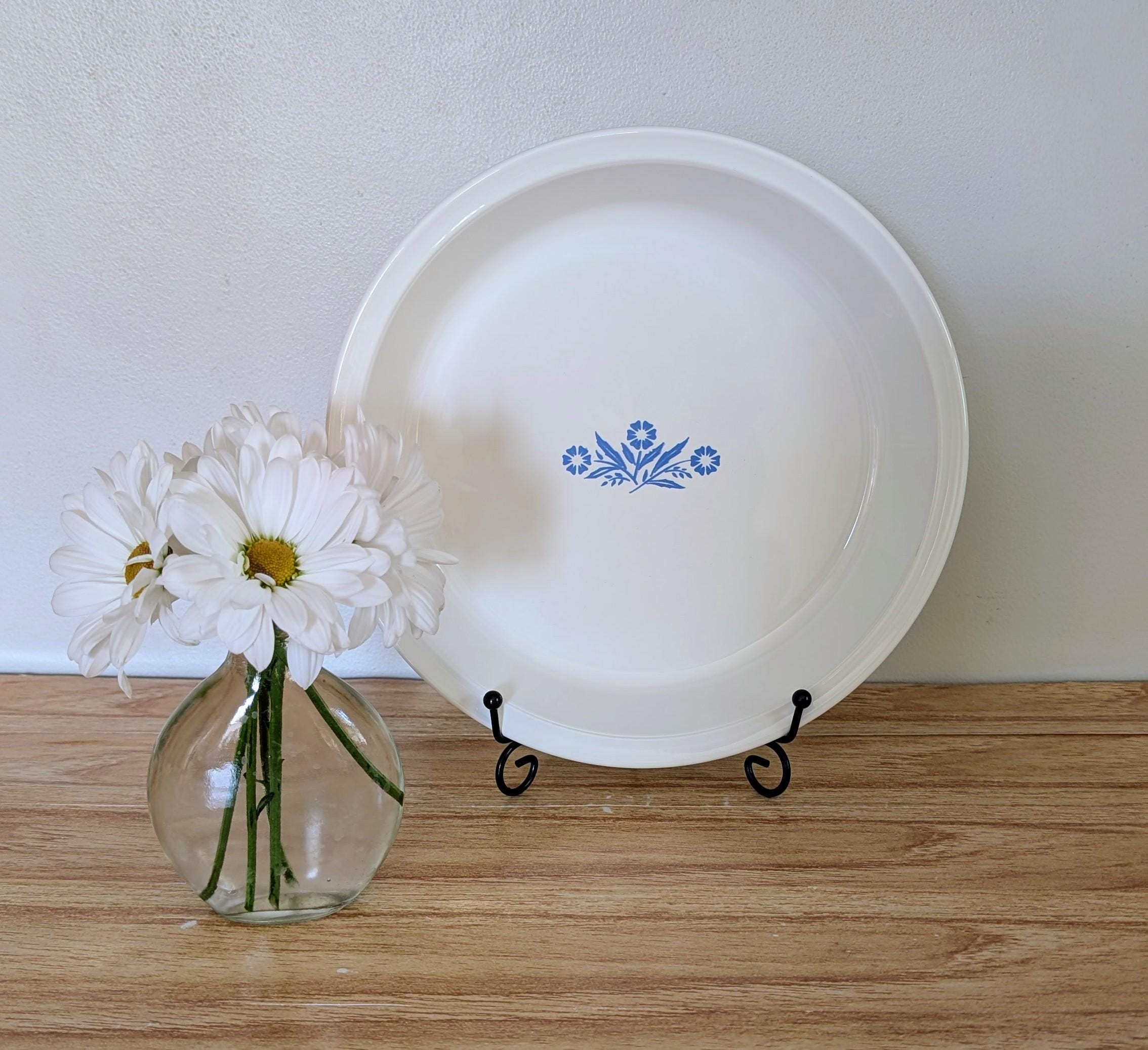 Corning Ware Blue Flower Plates - Etsy