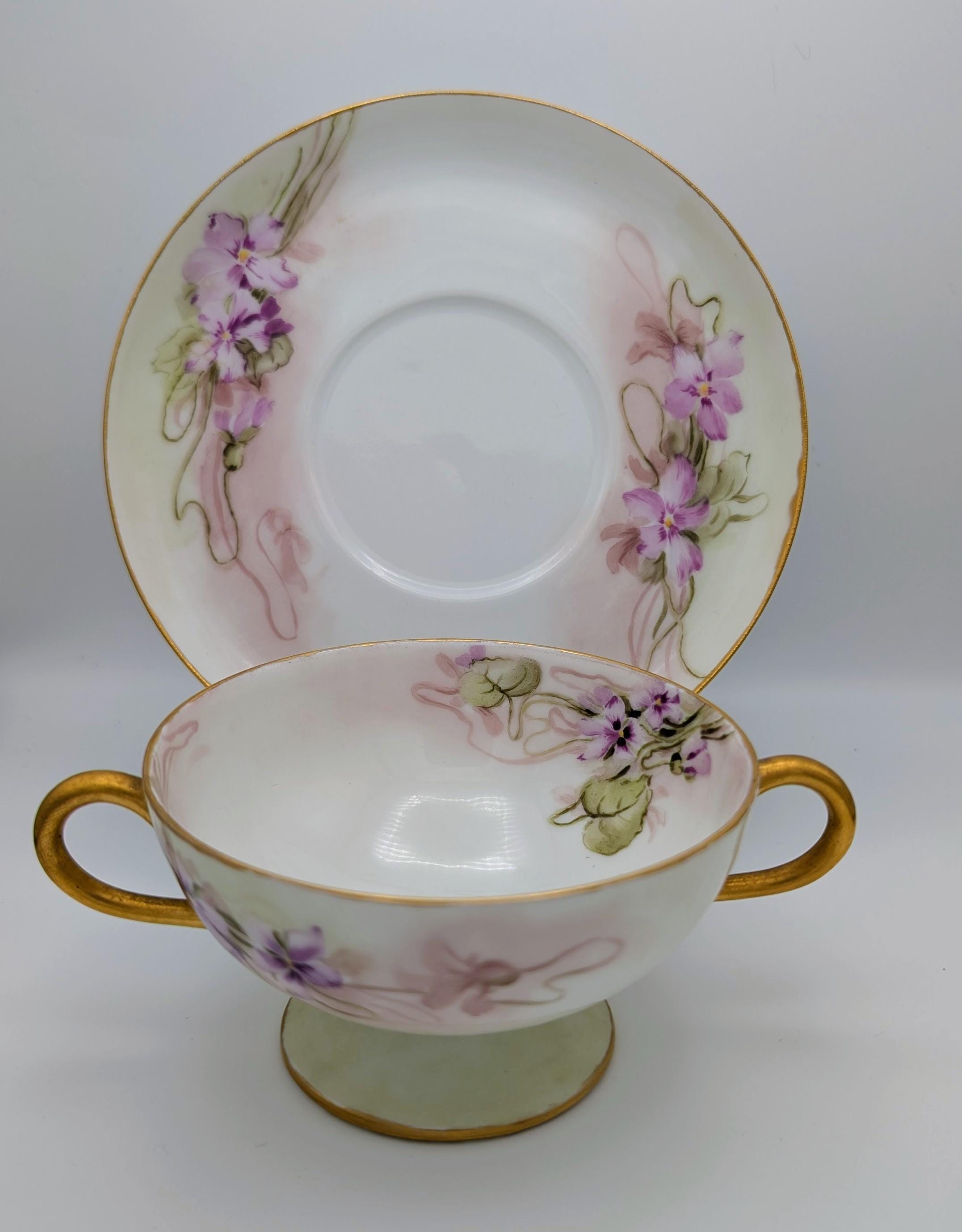 Limoge bouillon cups - Etsy 日本