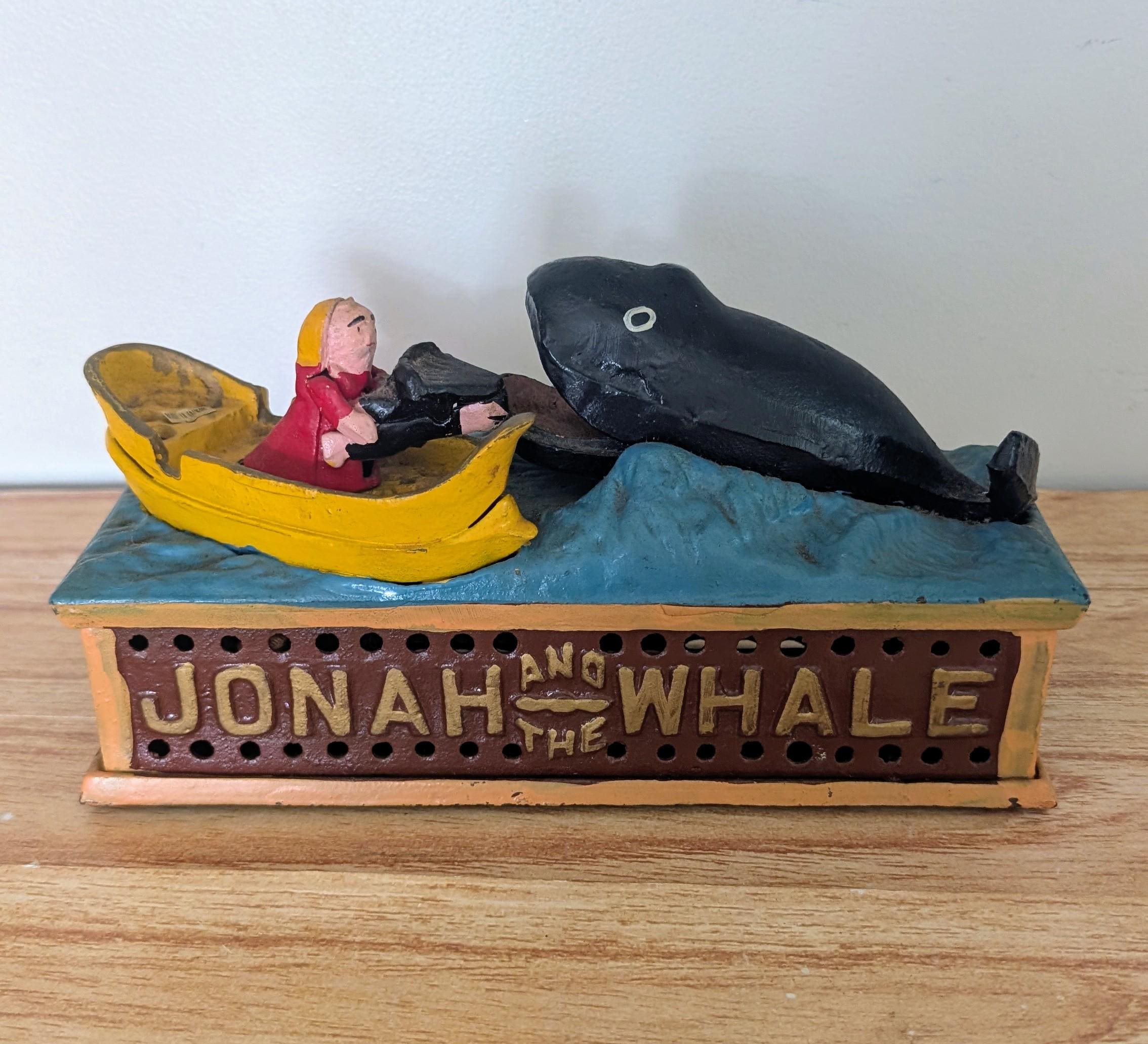 Jonah and Whale Bank - Etsy