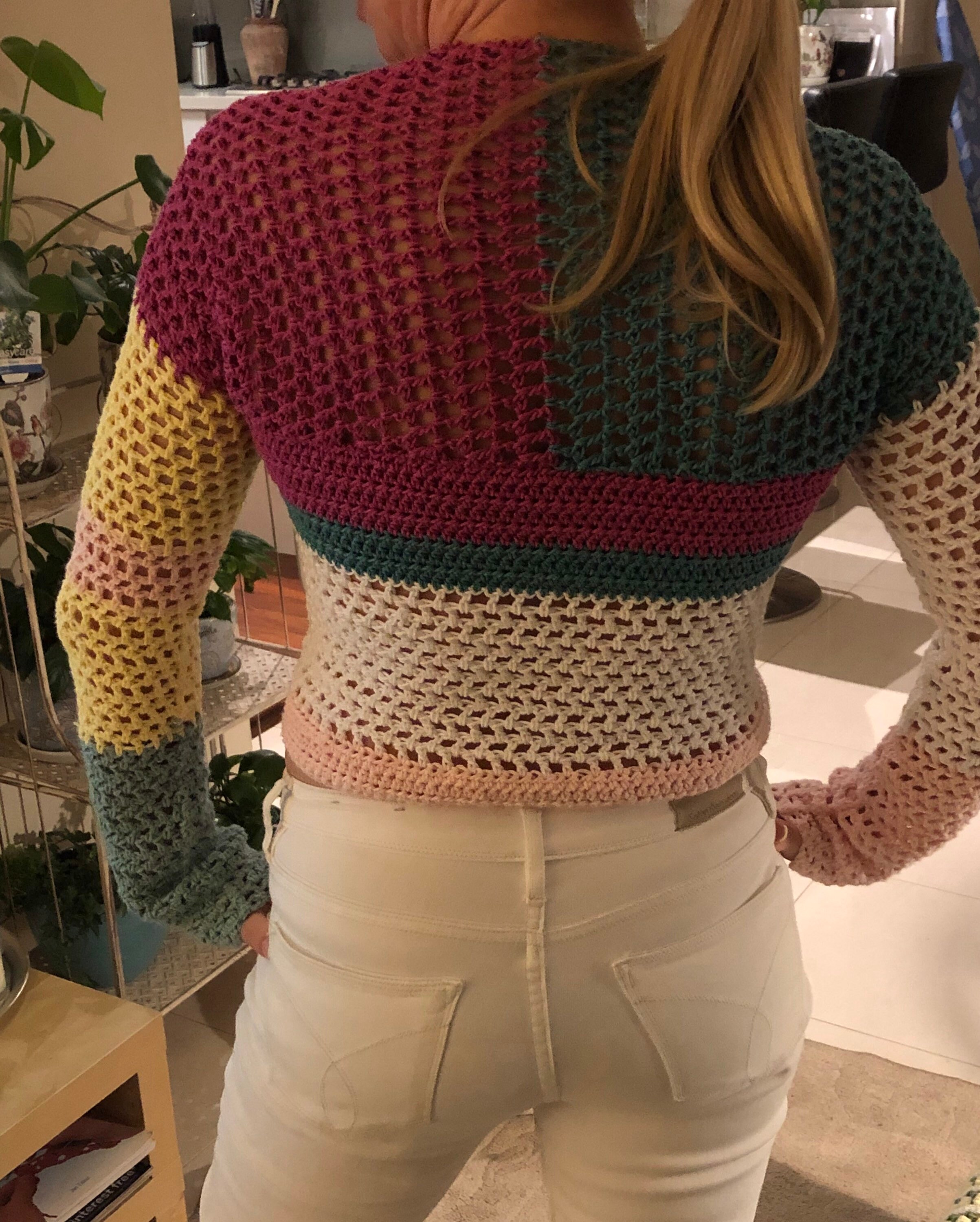 Handmade 100 Cotton crochet top inspired by Scarlett and Sam Etsy