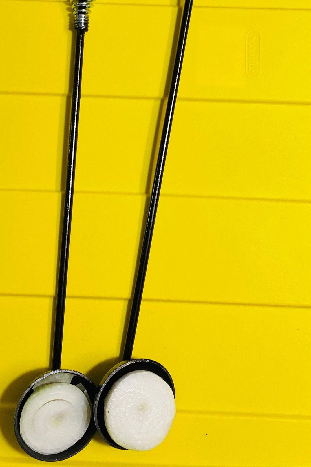 Bbq Tool Cebollero Grill Onion Holder 22 Inch Black Etsy