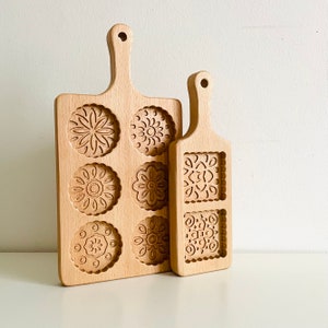 Springerle mold, wooden cookie mold, gingerbread mold, wooden mold, vintage, baking mold, cake mold