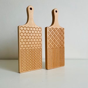 Garganelli and Gnocchi Wooden Mold Pasta Forming Board