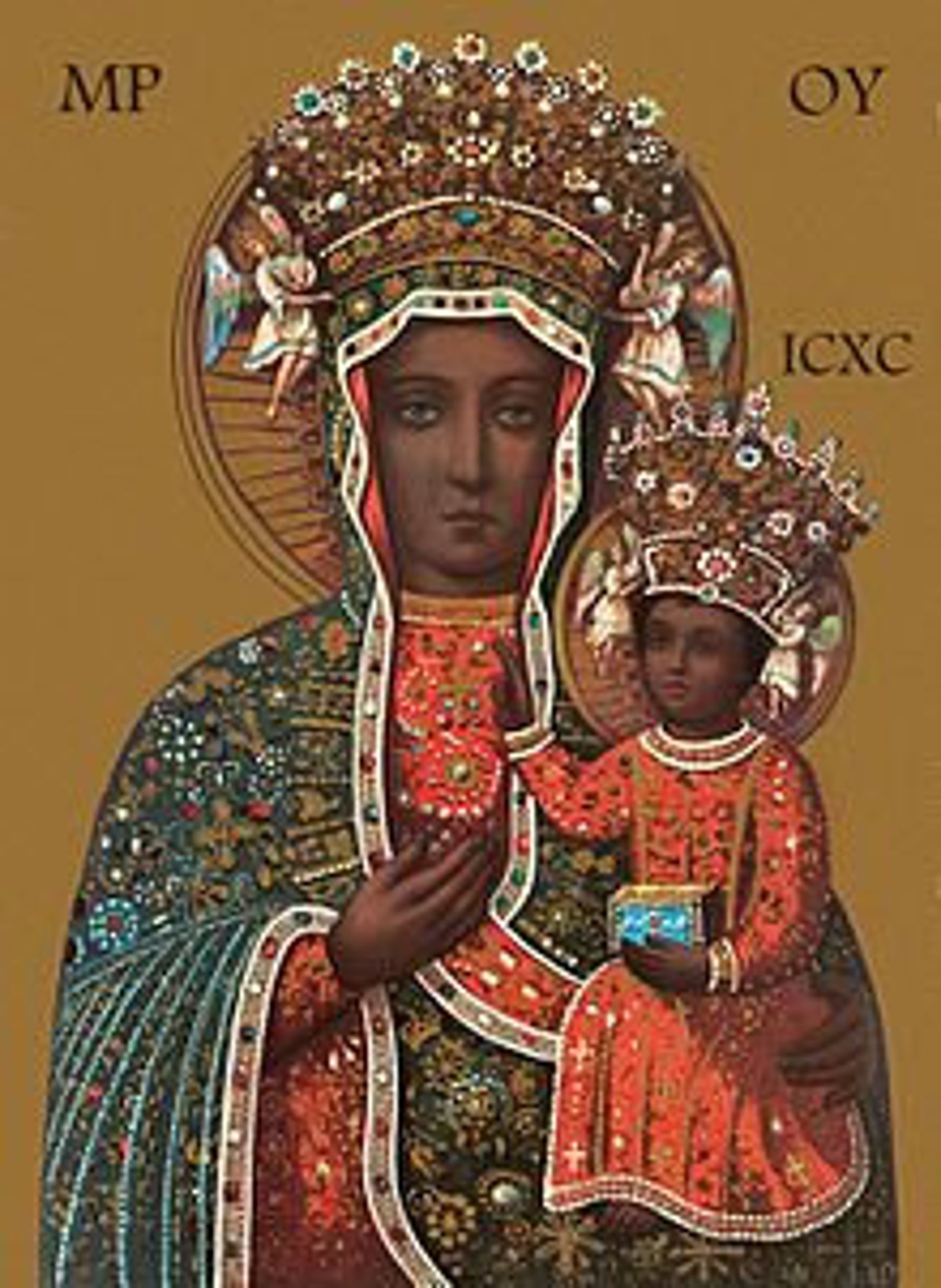 polish-black-madonna-of-czestochowa-poster-holy-mary-mother-of-etsy