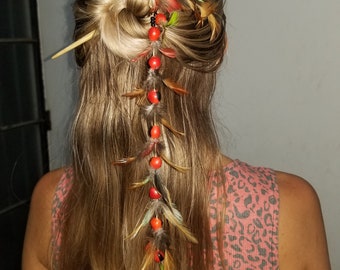 Ayahuasca Hair Pick modelo 1