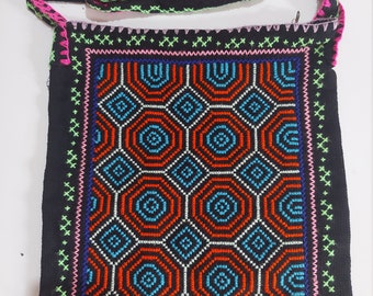 Shipibo Conibo Embroidered Bag