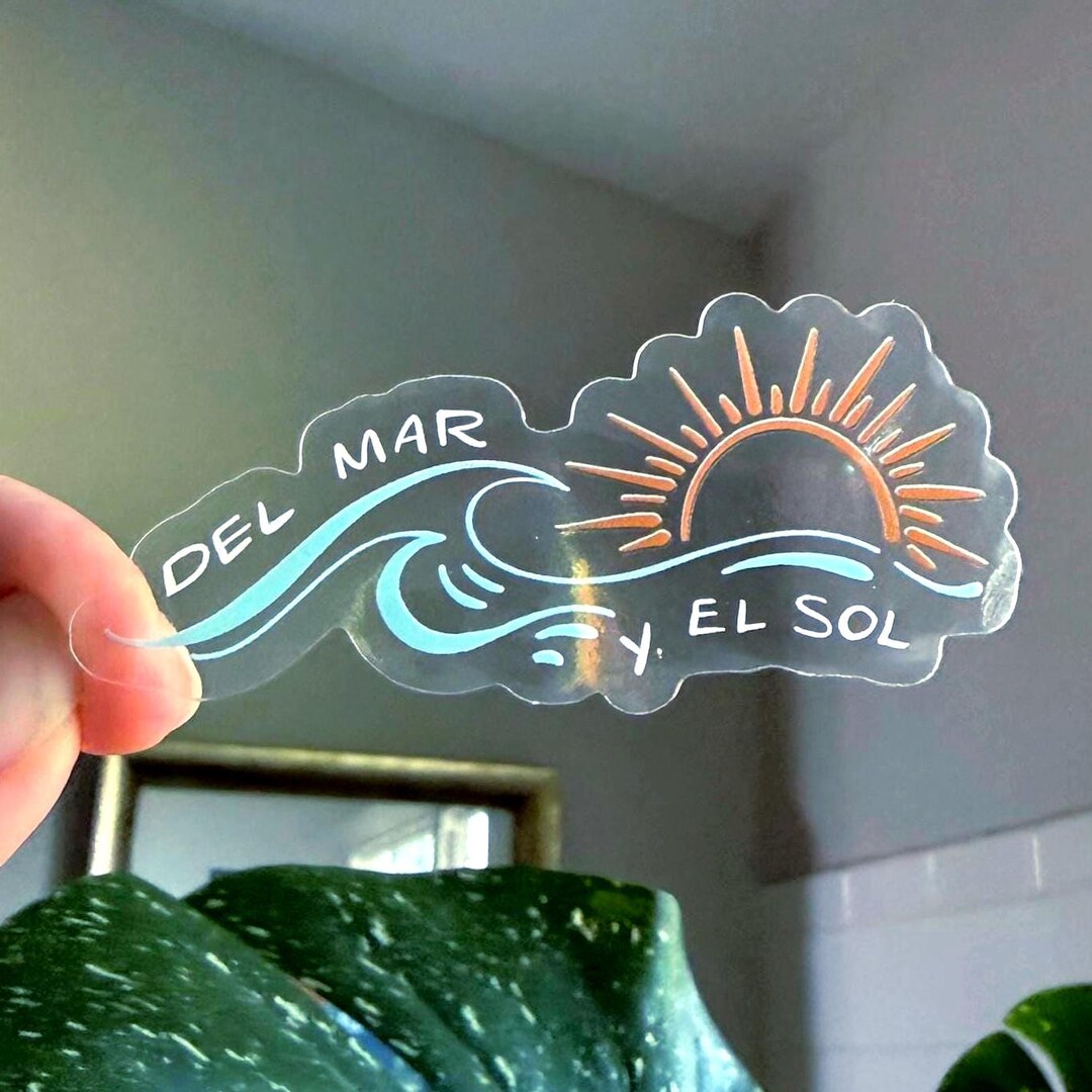 Del Mar Y El Sol Sticker Puerto Rico Decal La Borinqueña - Etsy