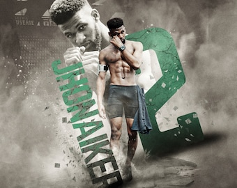 Conjunto de plantillas de Photoshop para carteles deportivos: Instagram Feed & Story (ADAPTABLE), Facebook y tamaño imprimible