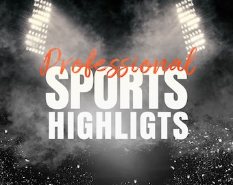 Video personalizzato con momenti salienti degli eventi sportivi: montaggio professionale e introduzione animata (download MP4)