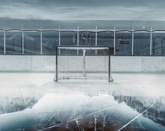 SPORTS BACKGROUNDS | Hockey Daylight - Customizable Photoshop Backgrounds and Overlays