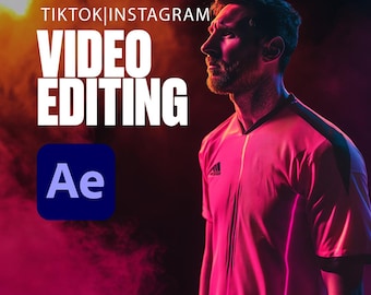 Benutzerdefinierter Videobearbeitungsdienst: YouTube, TikTok, Reels