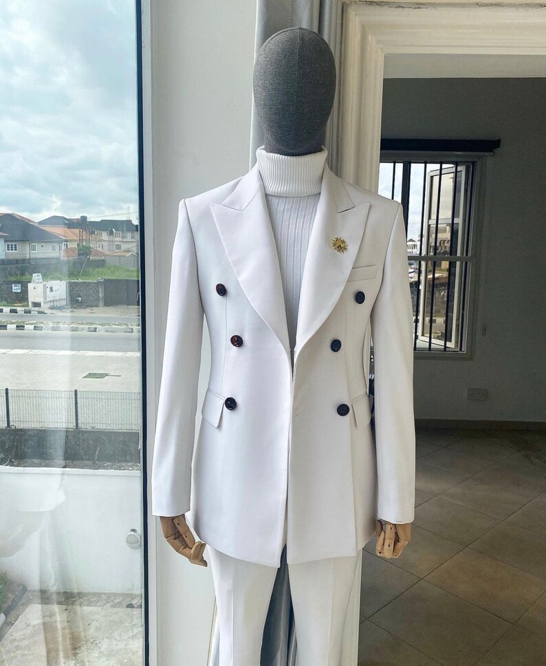 The hart Triple Breasted Suit Etsy