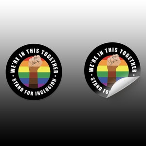 2021 Pride Inclusie Sticker