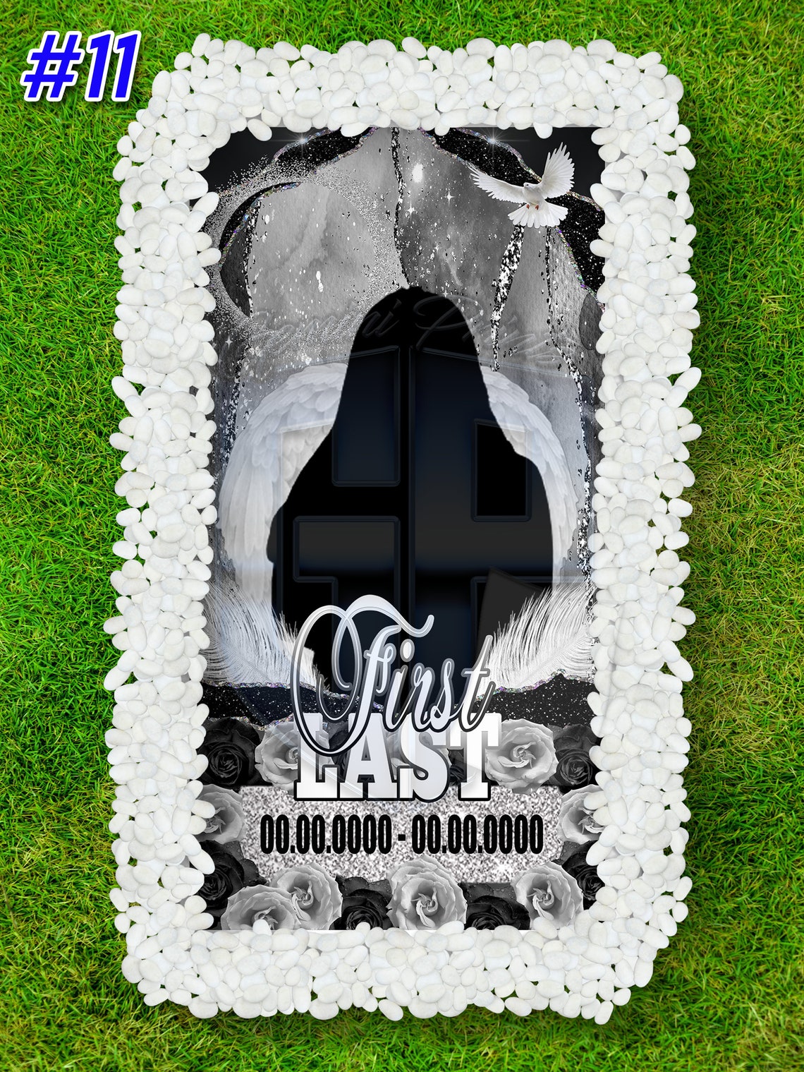 Custom Grave Blankets Etsy