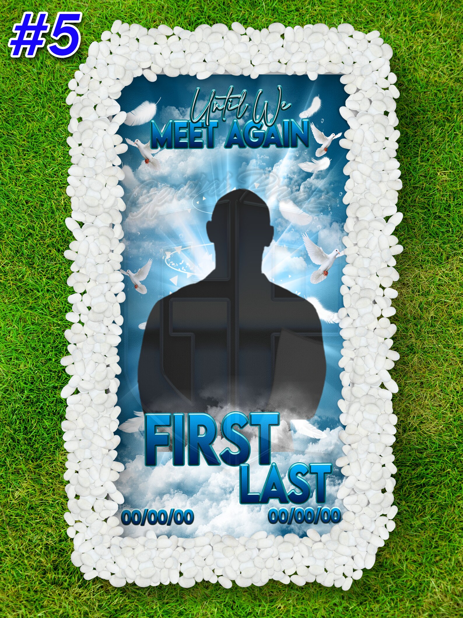 Custom Grave Blankets Etsy