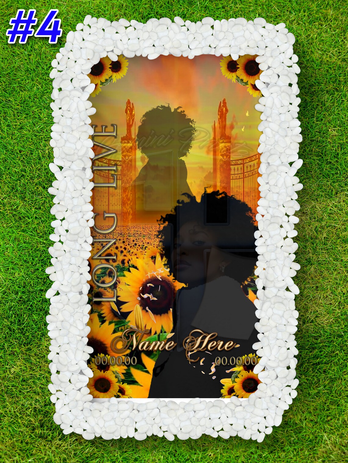 Custom Grave Blankets Etsy