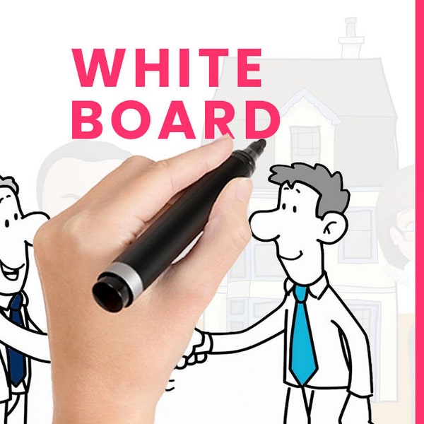 Whiteboarding | Whiteboard Animation | 2D Explainer Video | Scriptwriting | Voice Over | Logo | Custom Whiteboard Video | Custom Timing
