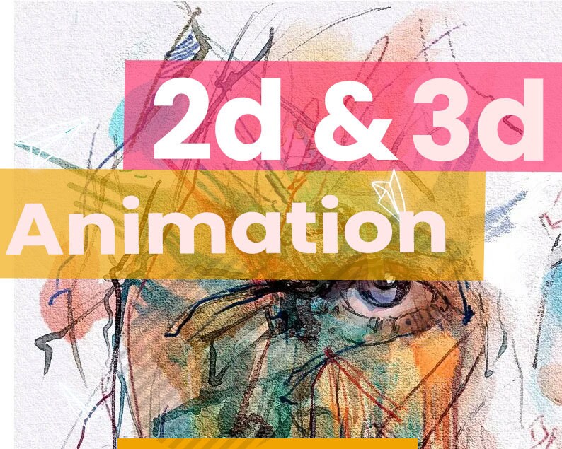 2D Animations 3D Animations Motion Graphics Animated Etsy