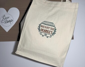 She’s off the Market Tote Bag