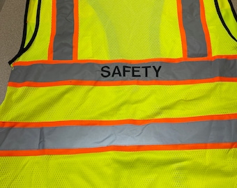 Work Vest with Personalizations