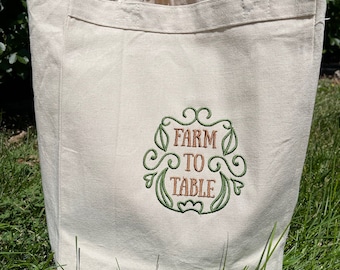 Farm to Table Tote Bag