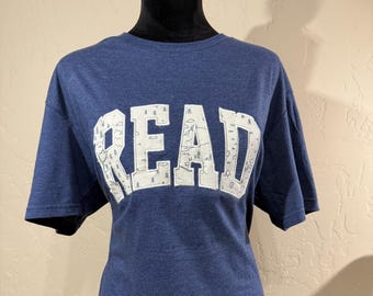READ Appliqué T-Shirt – Wilderness Book Lover Tee