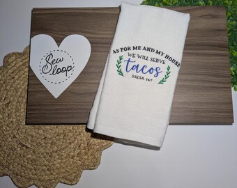 Taco Lovers Dish Towel