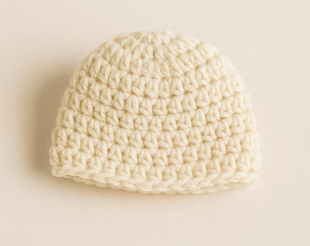 Baby Beanie Crochet Pattern: Easy Beginner PDF (Newborn - 3 Months)