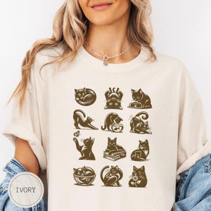 Black Cat Mom Dad Shirt, Cat Mama T-Shirt, Comfort Colors Cat Mom TShirt, Cat Lady Tee, Gift For Cat Lover, Cat Person Gift For Cat Owner