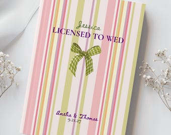 Personalized Officiant Gift, Journal Book For Pastor, Ceremony Keepsake Reverend Gifts, Thank Your Gift For Ordained Wedding Minister