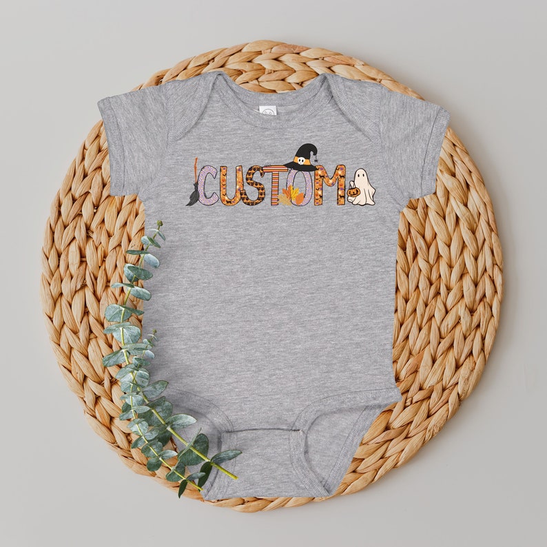 Personalized Girl Halloween Shirt, Custom Halloween Shirt, Kids