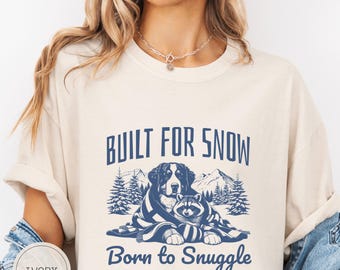 Shirt Berner Sennenhond, comfort kleuren Berner moeder T-shirt, cadeau voor trui moeder Berner, geschenken Berner Sennenhond, cadeau hondenliefhebber