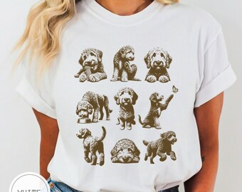 Labradoodle Shirt, Comfort Colors Doodle Mom Sweatshirt, Gift For Labradoodle Dog Mom TShirt, Doodle Dog Dad Lover Sweater, Doodle Mama Gift