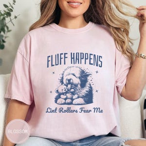 Old English Sheepdog Dog Sweatshirt, Comfort Colors Sheepie Dog Shirt, Sheepdog Mom Dad Gift, OES Dog Owner Gift, Bobtail Sheepdog Gift