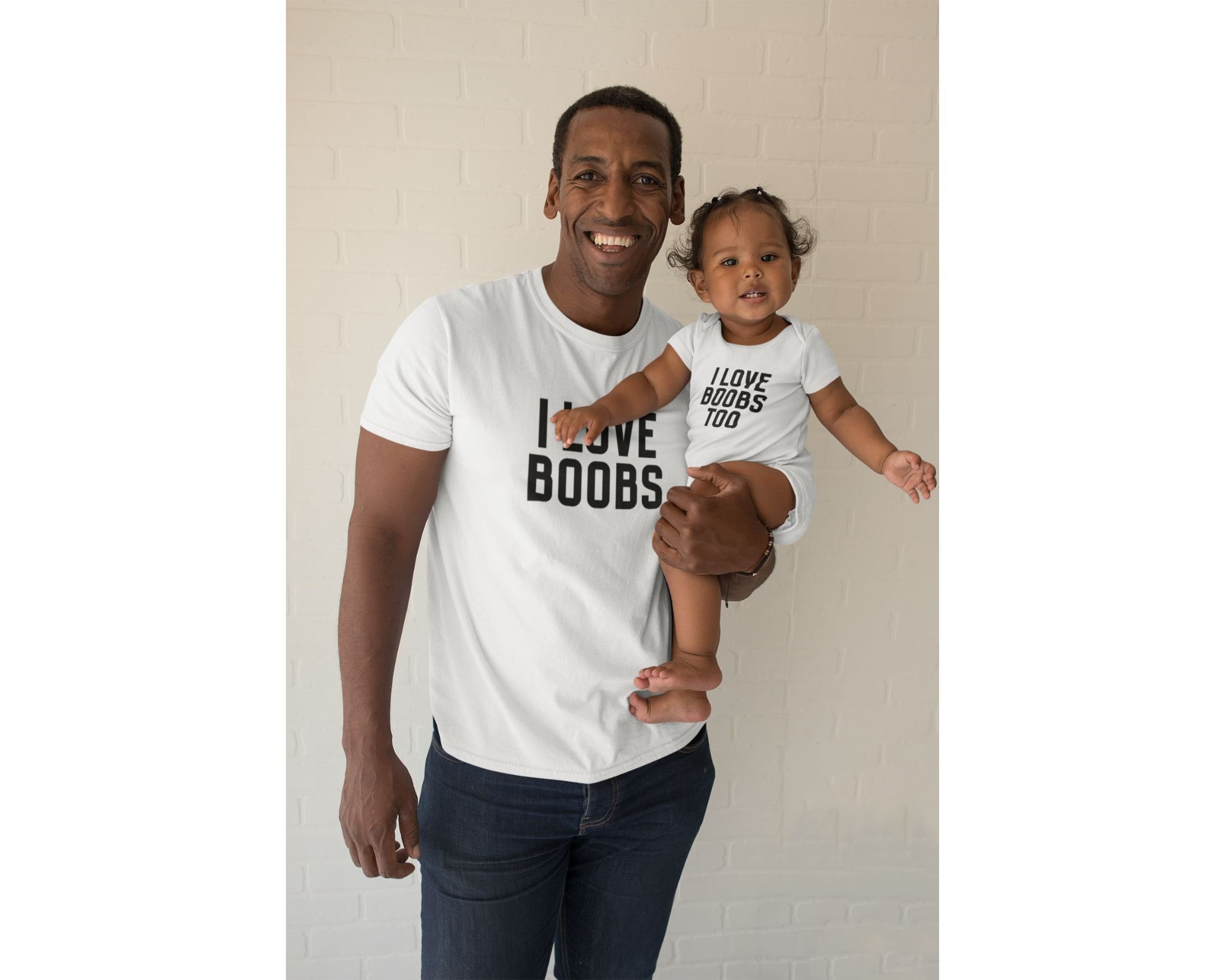 T-shirteria - Coppia Maglietta E Body Neonato - Buona Prima Festa Del Papà - T-Shirt Padre E Figlio A Manica Corta, 100% Cotone, Leggere E Traspiranti - Foto 12