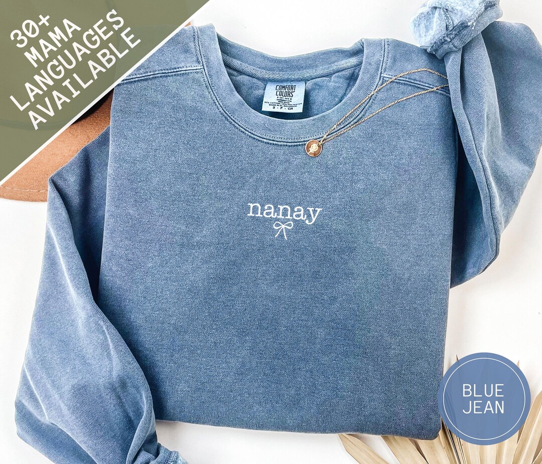 Filipino Nanay Mama Sweatshirt, Comfort Colors Ina Mother Shirt