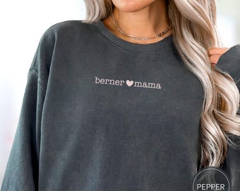 Shirt Berner Sennenhond, comfort kleuren Berner moeder T-shirt, cadeau voor trui moeder Berner, geschenken Berner Sennenhond, cadeau hondenliefhebber