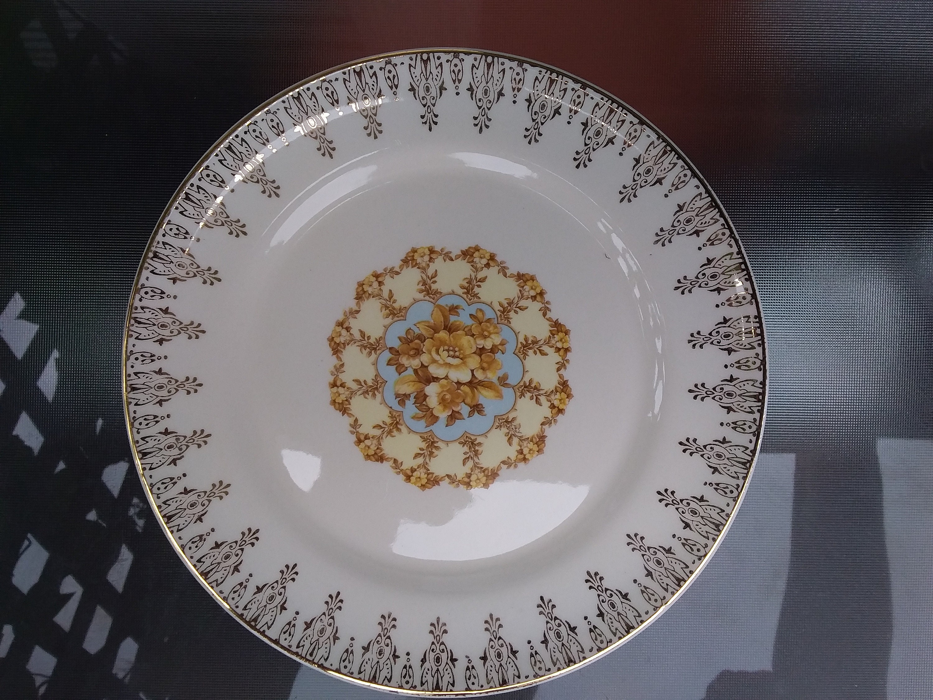 American LIMOGES 22K GOLD Vienna Pattern / 19401946/ Etsy