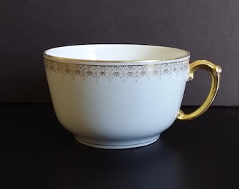 Antieke Bone China thee-/koffiekop van B@Co Limoges, Frankrijk, jaren 1890.