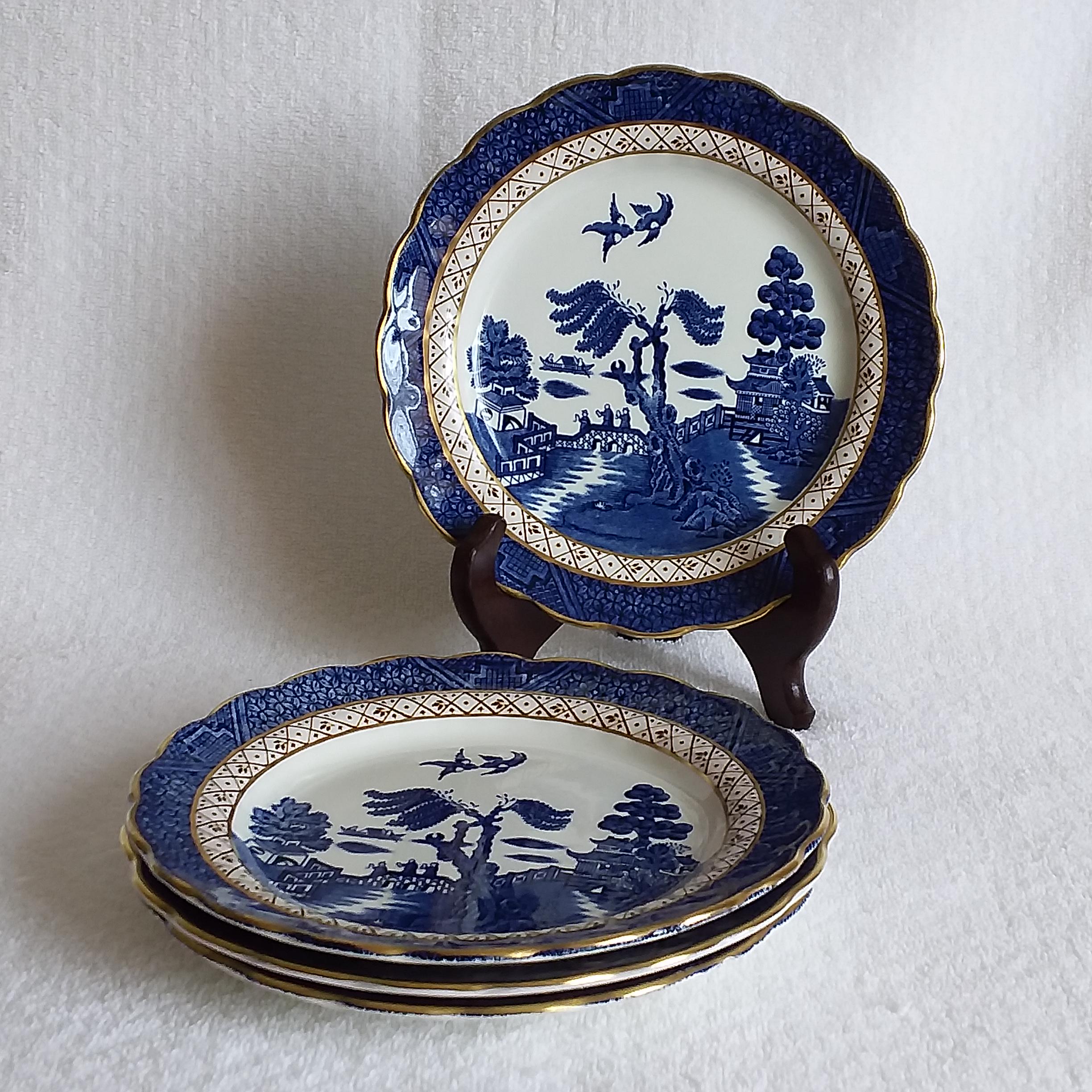 Booths real old willow plate - Etsy 日本