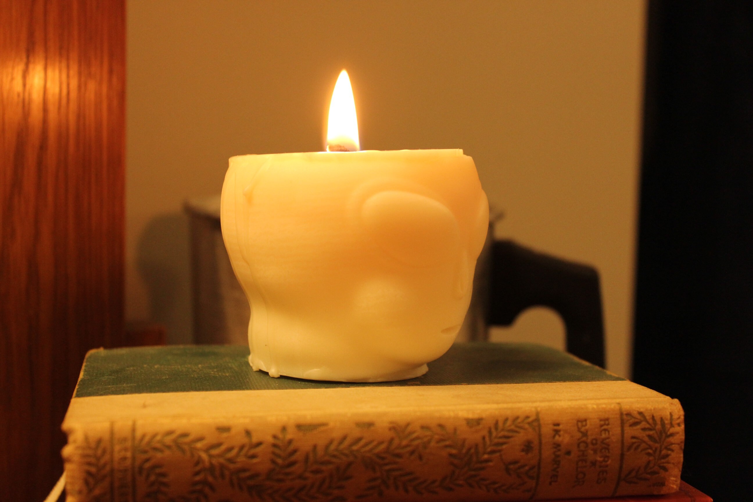 Alien Candle Small Candle Soy Blend CandlePillar Alien Etsy