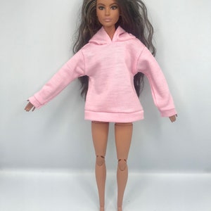 Dolls baby pink hoodie. Dolls sports top. Dolls tracksuit top