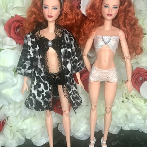 8 pièces Robe de chambre noire et grise à imprimé léopard et peignoir en dentelle. Chaussures et sous-vêtements Tenue de nuit Tenue de détente Bandeau