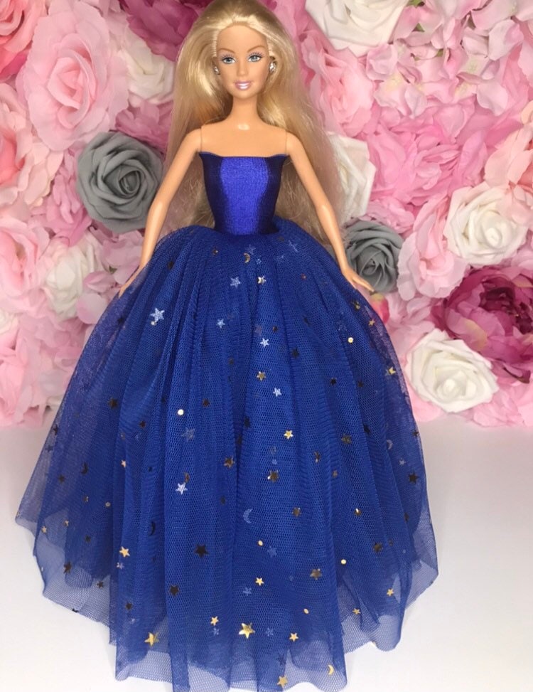Gorgeous Barbie Doll Dresses / Glamorous Party Gown for Barbie - YouTube
